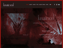 Tablet Screenshot of lunaticsoul.com
